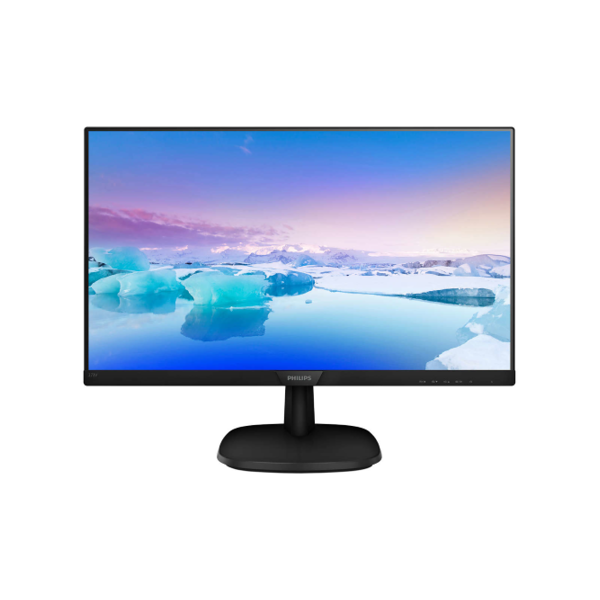 monitor philips v-line 273v7qjab - monitor a led - 27 - 1920 x 1080 full hd (1080p) @ 60 hz - ips - 250 cd/m² - 1000:1 - 5...