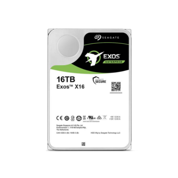 seagate 16tb exos x18 enterp. sata 3.5 7200