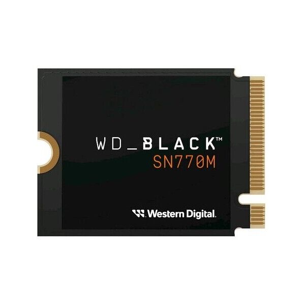 western digital black sn770m ssd 500gb m.2 2230 nvme pci express 4.0 tlc 3d nand