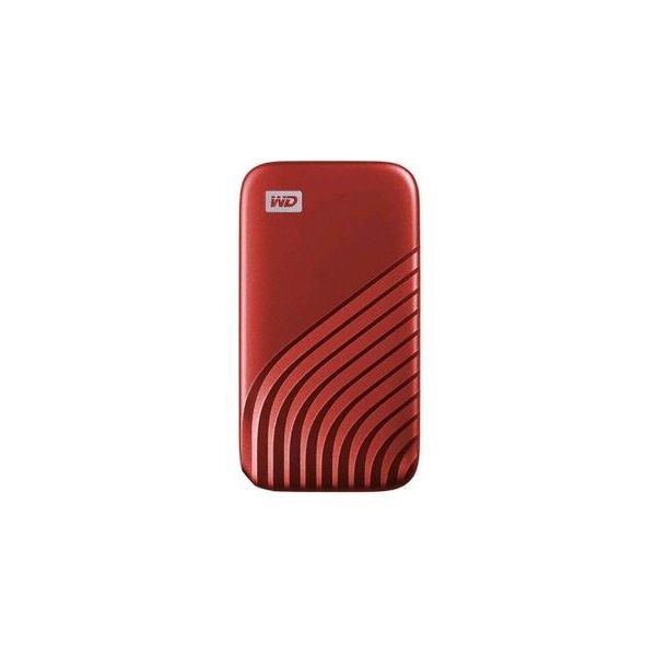 western digital my passport ssd esterno 1.000gb interfaccia usb type c 3.2 colore rosso