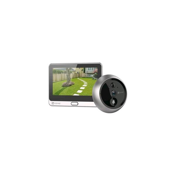 ezviz dp2c spioncino digitale 1080p video spioncino senza fili con monitor 4,3 pollici suoneria campanello integrata ip vi...