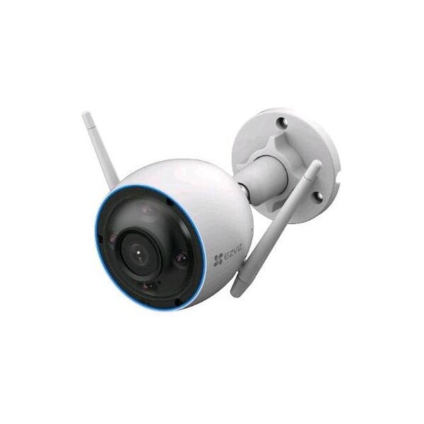 ezviz h3 telecamera wi-fi smart home ip 2k da esterno con luce strobo e sirena 3mp inteligenza artificiale visione notturna...