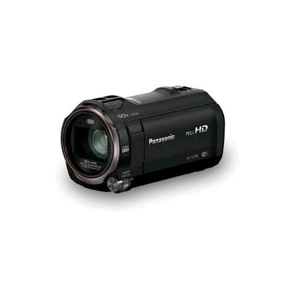 panasonic hc-v785eg-k videocamera palmare 12.76 mp bsi full hd zoom ottico 20x o intelligente 50x nero