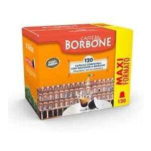 Borbone Capsule Comp. Nespresso Miscela Decisa (Nera) 120pz