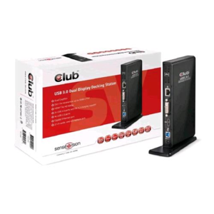 Club 3D USB-A 3.1 DUALDISPLAY 1200P DOCKING