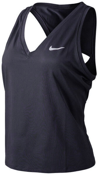 Nike Top da tennis da donna Court Dri-Fit Victory Tank W obsidian/white/white XL