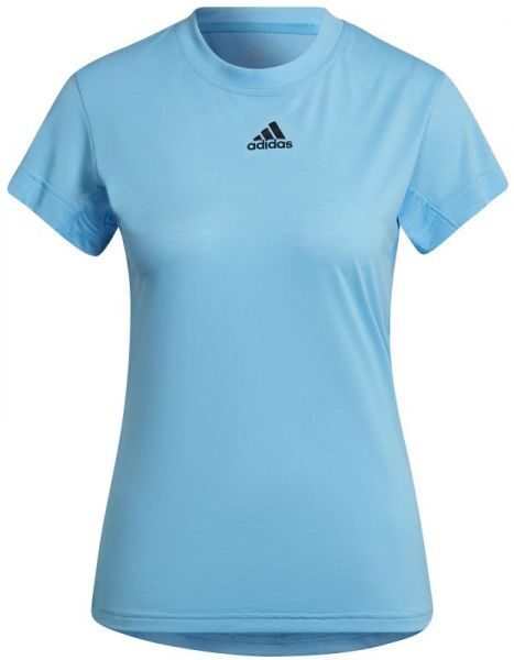 Adidas Maglietta Donna Tennis Freelift Tee sky rush XS