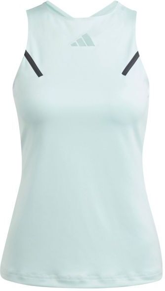 Adidas Top da tennis da donna Tennis Premium Tank semi flash/aqua XS