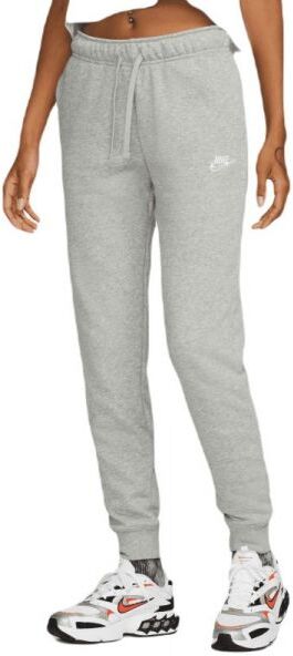 Nike Pantaloni da tennis da donna Sportswear Club Fleece Pant dark grey heather/white L