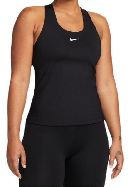 Nike Top da tennis da donna Dri-Fit Swoosh Bra Tank black/black/white L