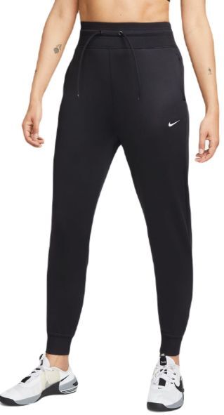 Nike Pantaloni da tennis da donna Therma-FIT One High-Waisted 7/8 Trousers black/white L