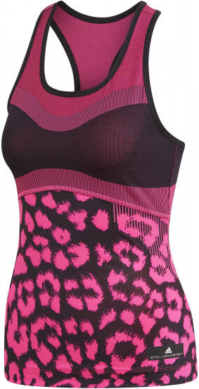 Adidas Top da tennis da donna Stella McCartney Tank black/shock pink XS