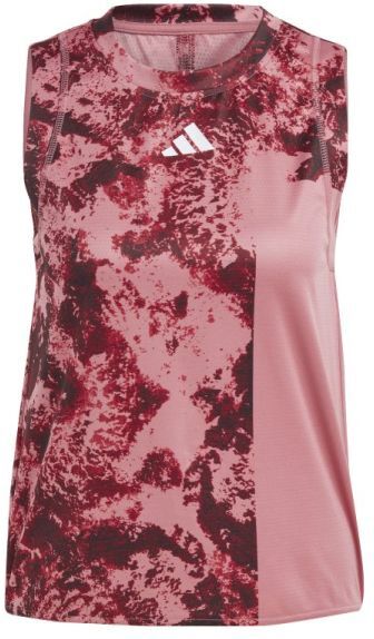 Adidas Top da tennis da donna Paris Logo Tank pink strata L