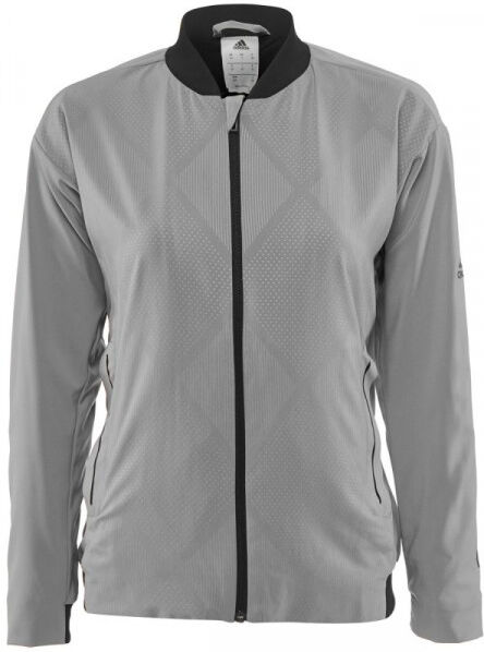 Adidas Felpa da tennis da donna Barricade Jacket Women grey XS