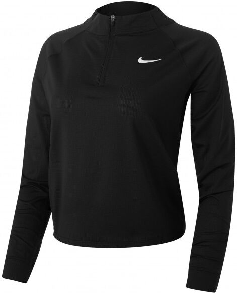 Nike Maglietta da tennis da donna (a maniche lunghe) Court Dri-Fit Victory Top LS W black/white XL