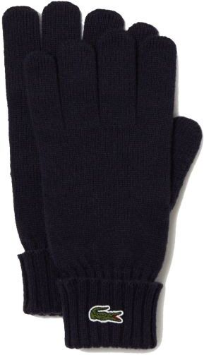 Lacoste Guanti Wool Jersey Gloves navy blue S