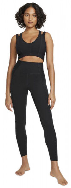 Nike Top da tennis da donna Yoga Luxe Dri Fit Women's Infinalon Jumpsuit W black/dark smoke grey XS