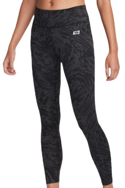 Nike Leggins One Dri-Fit Icon Clash 7/8 Tight black/white XS