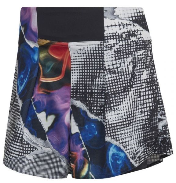 Adidas Pantaloncini da tennis da donna Tennis US Series Ergo Printed Shorts black XS