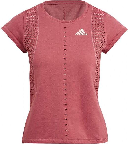 Adidas Maglietta Donna Primeknit Primeblue Tee W wild pink XS