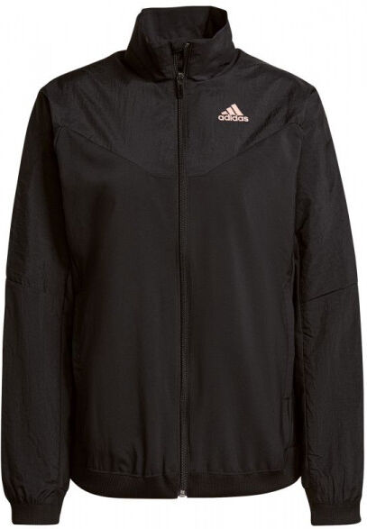 Adidas Felpa da tennis da donna Warm Jacket W black/ambient blush XS