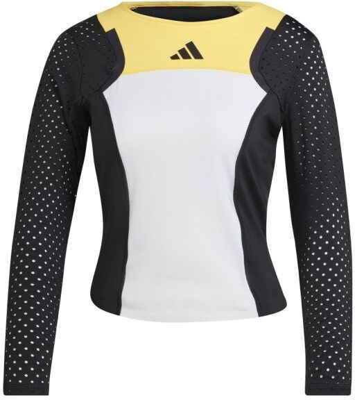 Adidas Maglietta da tennis da donna (a maniche lunghe) Heat.Rdy Pro 3/4 Longsleeve Shirt white/orange/black S