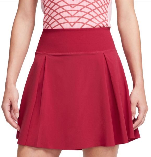 Nike Gonna da tennis da donna Court Dri-Fit Advantage Club Skirt noble red/black XS