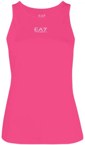 EA7 Top da tennis da donna Women Jersey Tank pink yarrow XS