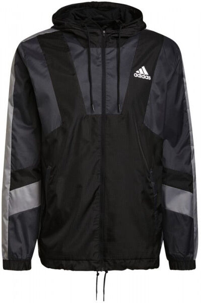 Adidas Felpa da tennis da uomo Team BT Jacket M black/dgh solid grey/white M