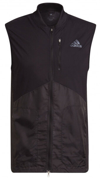 Adidas Gilet da tennis da uomo Adizero Vest black S