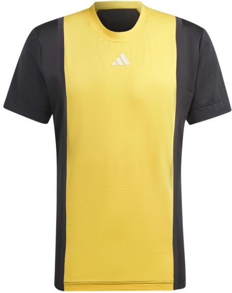 Adidas T-shirt da uomo Heat.Rdy Pro FreeLift 3D Rib T-Shirt orange/black S