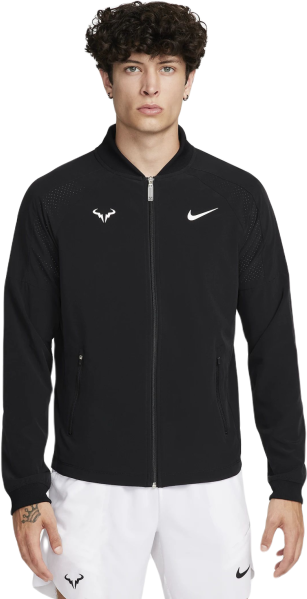 Nike Felpa da tennis da uomo Court Dri-Fit Rafa Jacket black/white XL