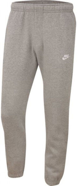 Nike Pantaloni da tennis da uomo Sportswear Club Pant M dark grey heather/matte silver/white S