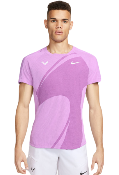 Nike T-shirt da uomo Dri-Fit Rafa Tennis Top rush fuchsia/white S