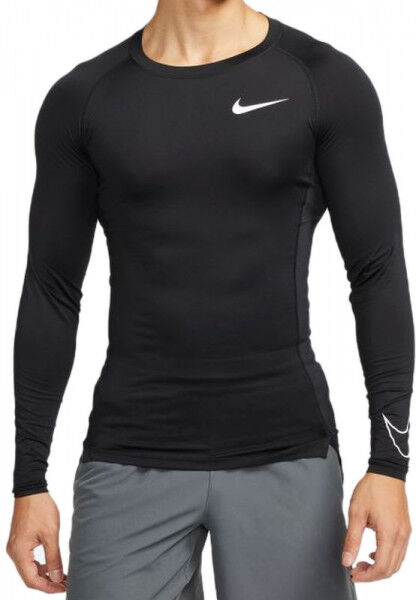 Nike Abbigliamento compressivo Pro Dri-Fit Tight Top LS M black/white XL