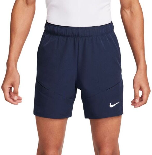 Nike Pantaloncini da tennis da uomo Court Dri-Fit Advantage 7" Tennis Short obsidian/obsidian/white XS