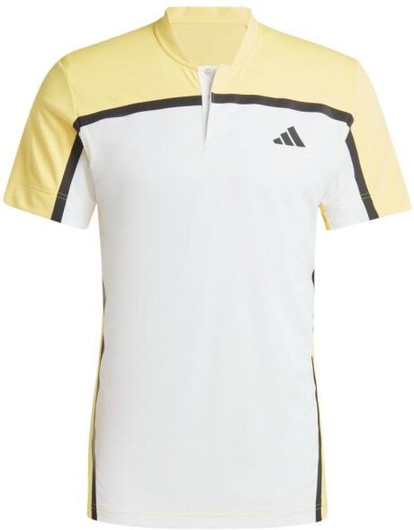 Adidas Polo da tennis da uomo Heat.Rdy FreeLift Pro Polo Shirt white/orange/black S