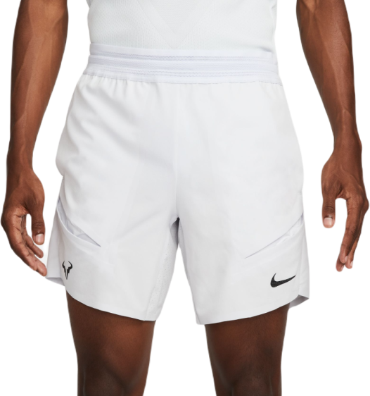 Nike Pantaloncini da tennis da uomo Court Dri-Fit Advantage Short 7in Rafa football grey/black L