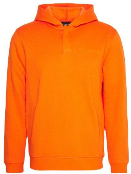 Calvin Klein Felpa da tennis da uomo PW Hoodie red orange S