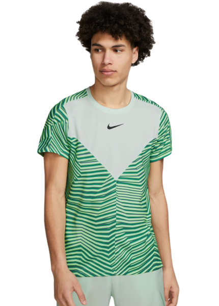 Nike T-shirt da uomo Dri-Fit Slam Tennis Top barely green/black XL