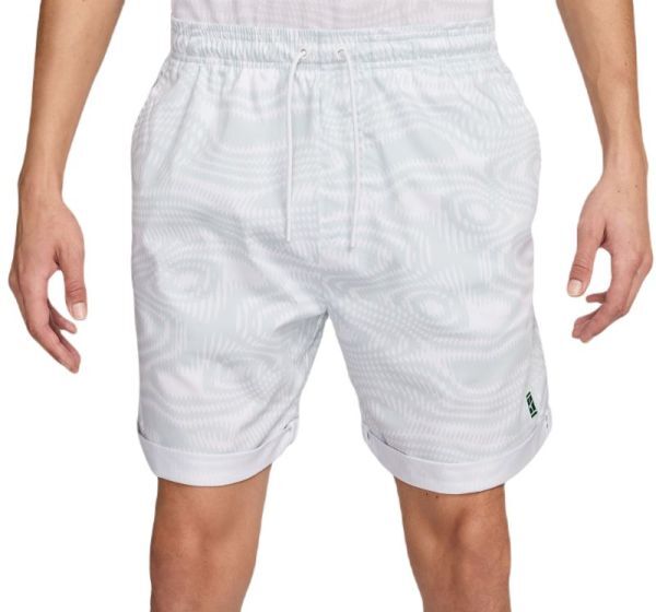 Nike Pantaloncini da tennis da uomo Court Heritage 6" Dri-Fit Tennis Shorts white L