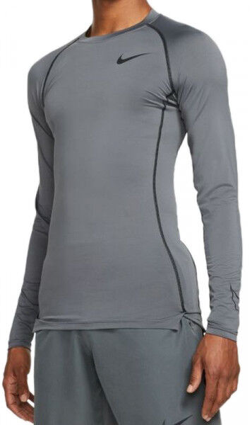 Nike Abbigliamento compressivo Pro Dri-Fit Tight Top LS M iron grey/black/black S