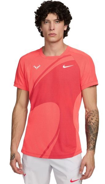 Nike T-shirt da uomo Dri-Fit Rafa Tennis Top fire red/white XS