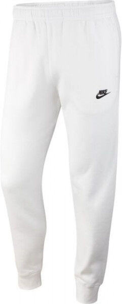 Nike Pantaloni da tennis da uomo Sportswear Club Fleece M white/white/black XL