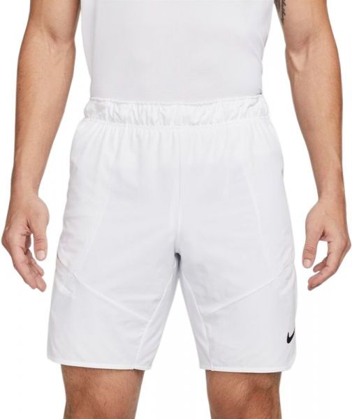 Nike Pantaloncini da tennis da uomo Court Dri-Fit Advantage Short 9in white/black L