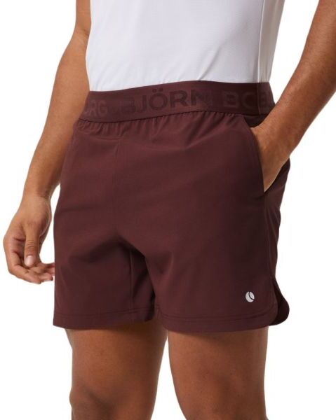 Björn Borg Pantaloncini da tennis da uomo Ace Short Shorts decadent chocolate M