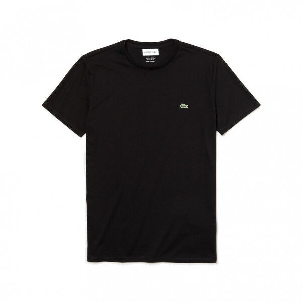 Lacoste T-shirt da uomo Men's Crew Neck Pima Cotton Jersey T-shirt black M