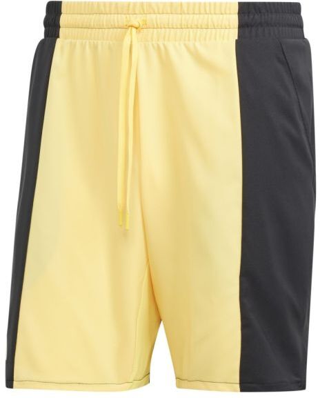 Adidas Pantaloncini da tennis da uomo Tennis Heat.Rdy Ergo 7" Shorts black/orange XXL