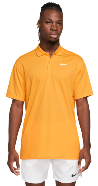 Nike Polo da tennis da uomo Court Dri-Fit Pique Polo sundial/white XL