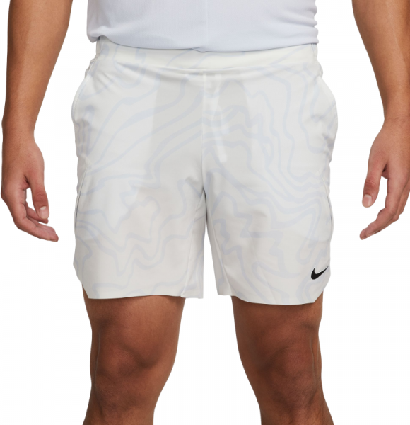 Nike Pantaloncini da tennis da uomo Court Dri-Fit Slam Short football grey/black XXL